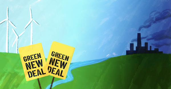 Image for The Green New Deal - Opportunities and Obstacles: Comparing Proposals in Europe, the US and Australia